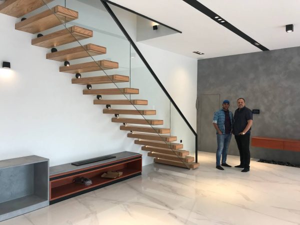 پله گرد تک محور باکس کنسولی یک طرفه - تصویر 2