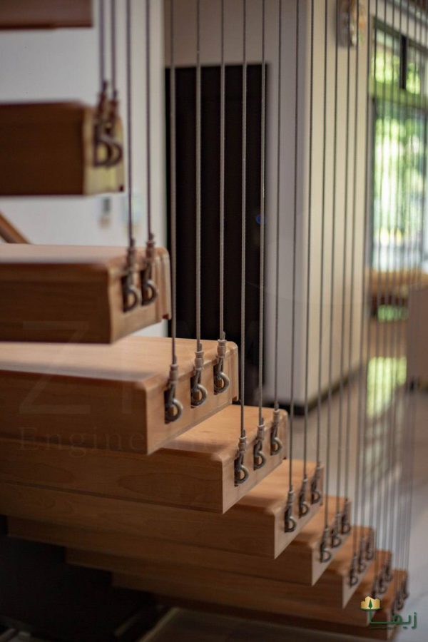 نرده شیشه‌ای و کابلی بکسل - تصویر 5